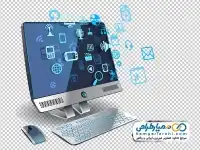 دوربری کامپیوتر با ایکون نرم افزارها