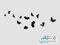 آیکون پروانه در حال پرواز