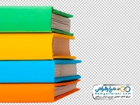 تصویر وکتوری کتاب های روی هم چیده