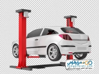 عکس با کیفیت بالا بر ماشین در مکانیکی