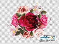 تصویر وکتوری دسته گل برای طراحی