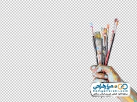تصویر با کیفیت قلمو و دست رنگی