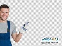 عکس دوربری تکنسین مکانیکی