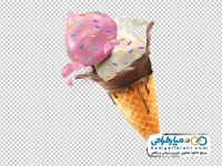 عکس وکتوری بستنی قیفی
