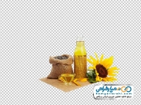 تصویر png روغن و تخمه آفتابگردان