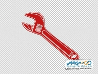 تصویر وکتوری آچار فرانسه