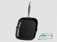عکس با کیفیت ماهیتابه چدن گریل