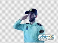 تصویر دوربری افسر نیروی انتظامی