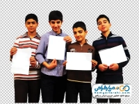 تصویر دوربری دانش آموزان پسر