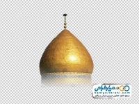 عکس با کیفیت گنبد حرم حضرت عبدالعظیم حسنی