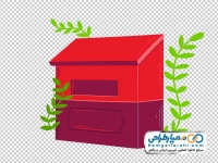 تصویر وکتوری جعبه پست