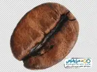 تصویر دوربری دانه قهوه