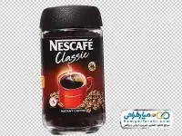 تصویر با کیفیت شیشه قهوه فوری