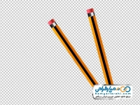 تصویر وکتوری مداد سیاه