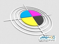 تصویر png سیبل هدف رنگی