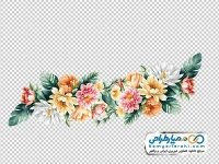 تصویر وکتوری دسته گل تزئین شده برای استیج