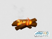 دانلود تصویر png هیزم روشن