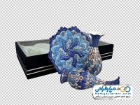 تصویر png گلدان و بشقاب میناکاری