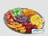 تصویر با کیفیت میوه تزئین شده