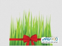 تصویر با کیفیت وکتوری سبزه عید نوروز