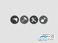 تصویر png آیکون ابزار آلات