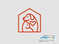 آیکون سگ و گربه