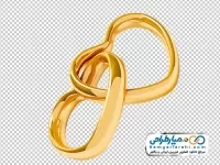 تصویر با کیفیت حلقه طلایی
