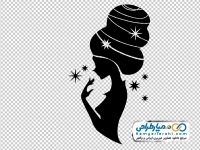 عکس وکتوری خانم با موهای شینیون کرده