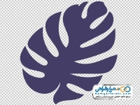 تصویر وکتوری برگ هیولا