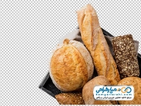 تصویر با کیفیت نان فانتزی در سبد
