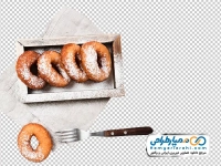 تصویر با کیفیت دونات خانگی