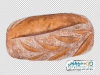 عکس با کیفیت نان باگت حجیم