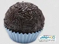 دوربری کاپ کیک شکلاتی
