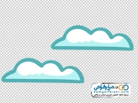 تصویر وکتوری ابر با فرمت png