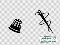 آیکون نخ و سوزن