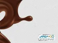 تصویر png پاشیدن قهوه
