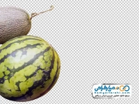 تصویر با کیفیت هندوانه و خربزه