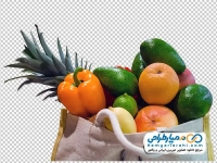 تصویر با کیفیت کیسه میوه و سبزیجات