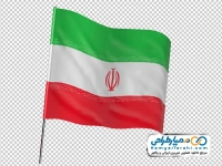 تصویر وکتوری پرچم ایران با فرمت png