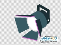 تصویر وکتوری نورافکن
