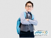 تصویر png دانش آموز پسر