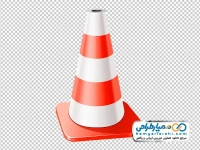 عکس وکتوری مخروط ترافیکی