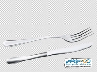 تصویر وکتوری کارد و چنگال