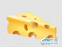 تصویر وکتوری پنیر سوراخ دار