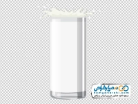 تصویر png لیوان شیر