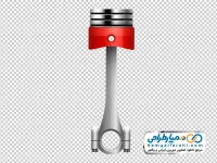 تصویر وکتوری پیستون ماشین