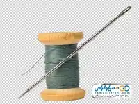 دوربری قرقره نخ و سوزن