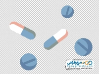 تصویر وکتوری قرص و کپسول