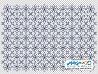 دانلود تصویر png پترن زمینه با نقوش سنتی