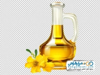 تصویر با کیفیت شیشه روغن زیتون